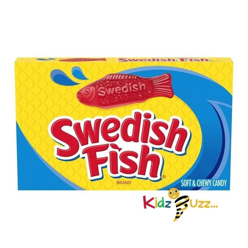 Swedish Fish 3.1oz Theater Box - Three (3) Packs